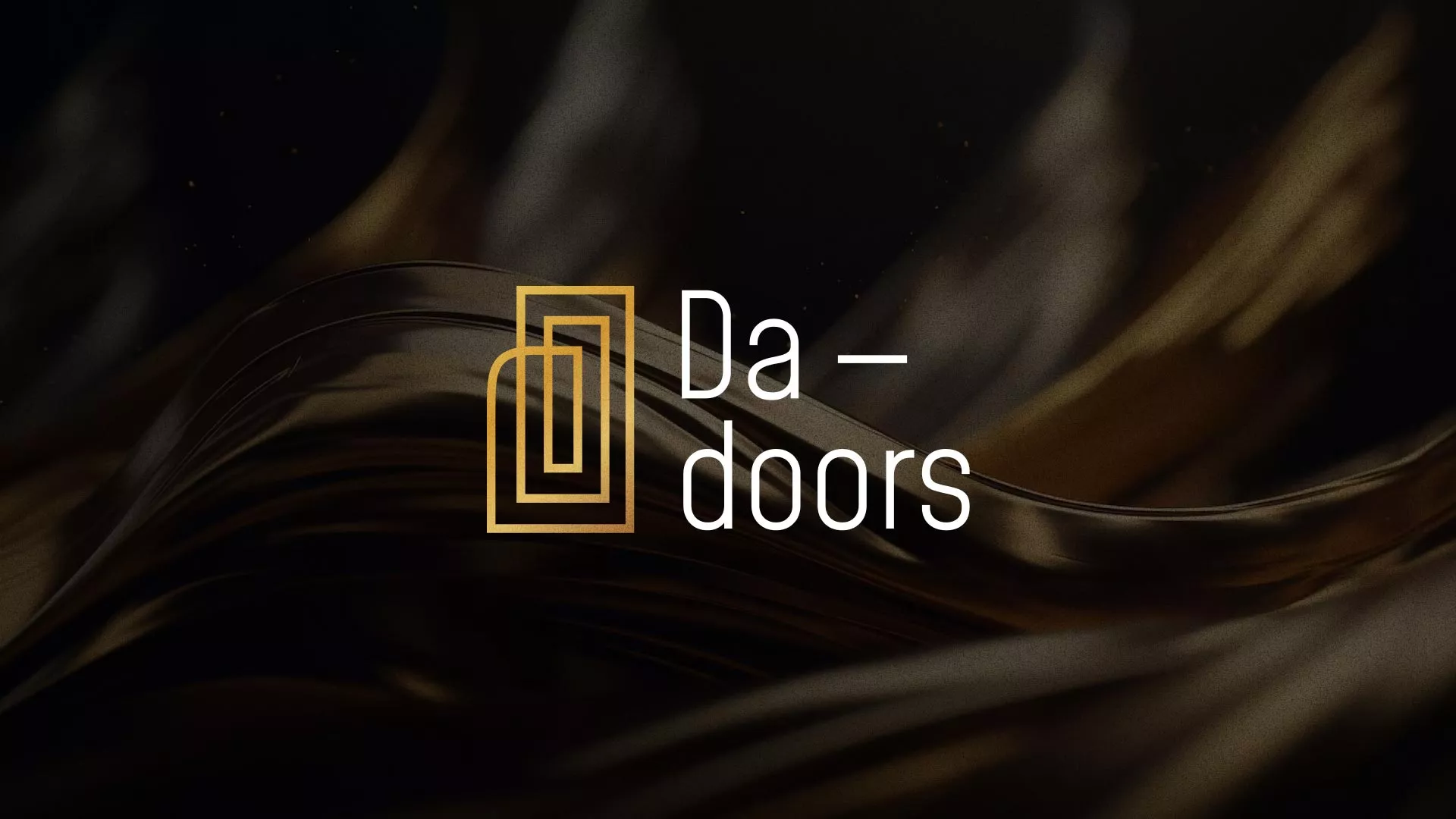 Разработка логотипа для компании «DA-DOORS» в Макушино